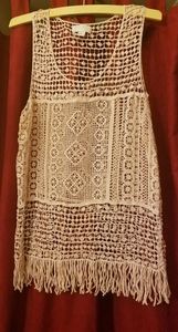 Forever 21 Fishnet tank top